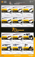 Colombia 2023 Guns & Rifles 12v M/s, Mint NH, Various - Weapons - Sin Clasificación