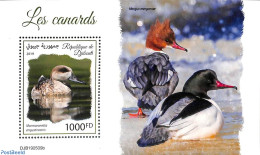 Djibouti 2019 Ducks S/s, Mint NH, Nature - Birds - Ducks - Djibouti (1977-...)
