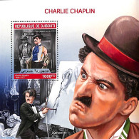 Djibouti 2019 Charlie Chaplin S/s, Mint NH, Performance Art - Movie Stars - Acteurs