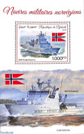 Djibouti 2019 Norwegian Military Ships S/s, Mint NH, Transport - Ships And Boats - Boten