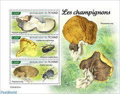 Chad 2023 Mushrooms, Mint NH, Nature - Insects - Mushrooms - Altri & Non Classificati