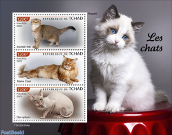 Chad 2023 Cats, Mint NH, Nature - Cats - Other & Unclassified