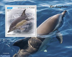 Chad 2023 Dolphins, Mint NH, Nature - Sea Mammals - Otros & Sin Clasificación