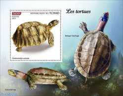 Chad 2023 Turtles, Mint NH, Nature - Turtles - Sonstige & Ohne Zuordnung