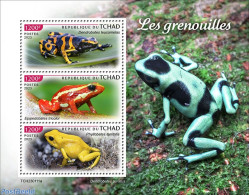 Chad 2023 Frogs, Mint NH, Nature - Frogs & Toads - Autres & Non Classés