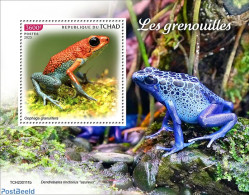 Chad 2023 Frogs, Mint NH, Nature - Frogs & Toads - Other & Unclassified