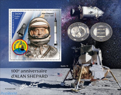 Chad 2023 Alan Shepard, Mint NH, Transport - Space Exploration - Autres & Non Classés