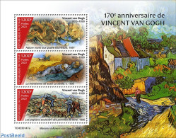 Chad 2023 Vincent Van Gogh, Mint NH, Art - Paintings - Vincent Van Gogh - Andere & Zonder Classificatie