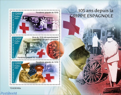 Chad 2023 105 Years  Since The Spanish Flu, Mint NH, Health - Red Cross - Other & Unclassified