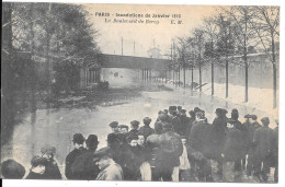 PARIS -  Inondations De  1910 - Le Boulevard De Bercy - Inondations De 1910