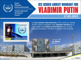 Chad 2023 Arrest Warrant For Putin, Mint NH, History - Politicians - Otros & Sin Clasificación