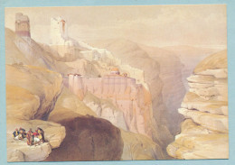Monastery Of St. SABA - Lithograph By David Roberts - Israele