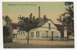 91    BREUILLET    USINE  DE   GUISSERAY      ( CARTE  STYLE  TISSEE) - Altri & Non Classificati