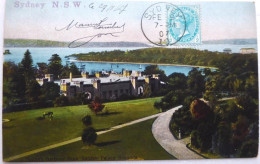 Sydnet N.S.W. - Harbour From Garden Palace Grounds - CPA 1907 - Sydney