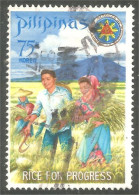 AF-158 Philippines Agriculture Récolte Riz Rice Harvest - Agriculture