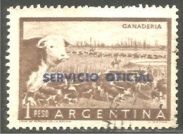 AF-68 Argentina Oficial Vache Cow Kuh Koe Mucca Vacca Vaca - Agricultura