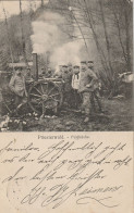 54 - BOIS LE PRETRE - PONT-A-MOUSSON - BEAU PLAN SUR CUISINE DE CAMPAGNE FELDKÜCHE - GUERRE DE 1914 - 1918 - VOIR ZOOM - Andere & Zonder Classificatie