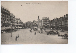 Cpa - 59 - Lille - La Grande Place -  A VOIR - Lille