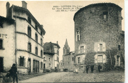 -43-HAUTE-LOIRE .- LOUDES - La Tour Ronde Et L'Eglise - Loudes