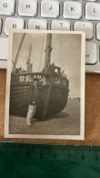 Real Photo Argentique BERCK-PLAGE (62) ?  BATEAUX VOILIER  De PECHE ,CHALUTIER - Boten