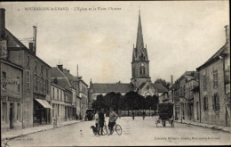 CPA Mourmelon Le Grand Marne, Kirche, Place D’Armes - Sonstige & Ohne Zuordnung