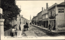 CPA Mourmelon Le Grand Marne, Rue Du Genie - Autres & Non Classés