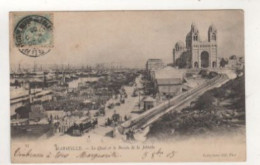 MARSEILLE Le Quai Et Le Bassin De La Joliette 1905 - Autres & Non Classés