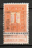 2322 Voorafstempeling Op Nr 108 - TONGEREN 1914 TONGRES - Positie B - Rollenmarken 1910-19