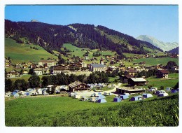 LE GRAND-BORNAND - Vue Générale Et Le Camping - Other & Unclassified