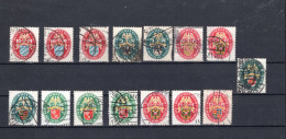 Repubblica Di Weimar - Mi. 375 - 376 Ø - Used Stamps