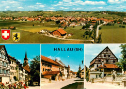 13876399 Hallau SH Panorama Ortspartien  - Altri & Non Classificati