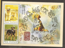 Dog New Zealand  MNH - Dogs