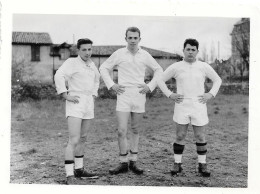 Rugby - Photo De Trois Joueurs  (Mazères) - Sport