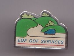 Pin's EDF GDF Services  Réf 310 - EDF GDF