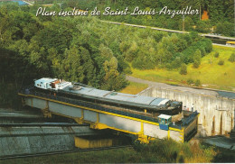 57 -SAINT-LOUIS - ARZVILLER - PENICHE DANS PLAN INCLINE - ECLUSE - CANAL MARNE AU RHIN - Autres & Non Classés