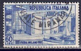 Italien / Triest Zone A - 1952 - Mailänder Messe, Nr. 176, Gestempelt / Used - Used