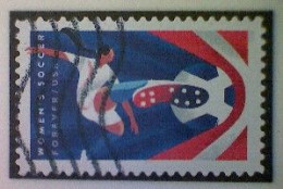 United States, Scott #5754, Used(o), 2023, Women's Soccer, (63¢), Multicolored - Oblitérés