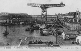 BREST - Port Militaire - Vue Prise Du Grand Pont - Brest