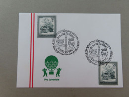 Österreich Pro Juventute - Mit Sonderstempel 13. 9. 1986 Schrems, 50 Jahre Stadt (Nr.1622) - Sonstige & Ohne Zuordnung