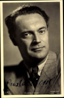 CPA Schauspieler Gustav Diessl, Portrait, Autogramm - Schauspieler
