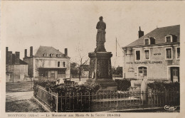 Montvicq Monument Aux Morts De La Guerre 1914-1918 - Commentry