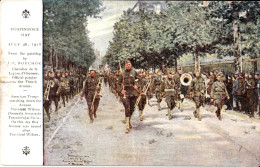 Independence Day July, 4th, 1918 From The Painting By I.F. Bouchor American Red Cross - Patriottiche