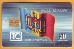2005 Moldova Moldavie Moldau Used 50 Pulses  Telephone Card - Moldavië
