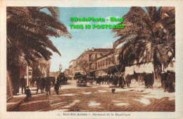 R344073 Sidi Bel Abbes. Boulevard De La Republique. Phototyp. Et. Photo Albert - World