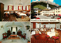 13871099 Spluegen 2113m GR Posthotel Bodenhaus Gastraeume  - Altri & Non Classificati