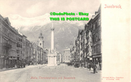 R344092 Innsbruck. Maria Theresienstrasse Und Annasaule. Stengel - World