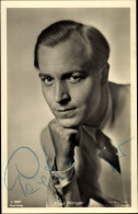 CPA Schauspieler Paul Klinger, Portrait, Ross A 3398/1, Autogramm - Attori