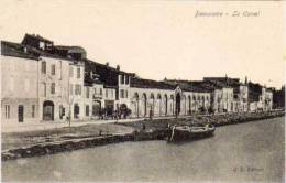 Beaucaire - Le Canal - Peniche   (A96) - Beaucaire