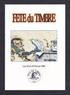 2 09	0104	-	Fête Du Timbre - Lens 24/02/2001 - Journée Du Timbre