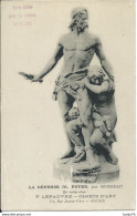 F. LEPAUVRE - Rouen (76) -  La Défense Du Foyer - Par BOISSEAU - Carte éditée Pour Les Soldats De PITRES (EURE) - Sculptures